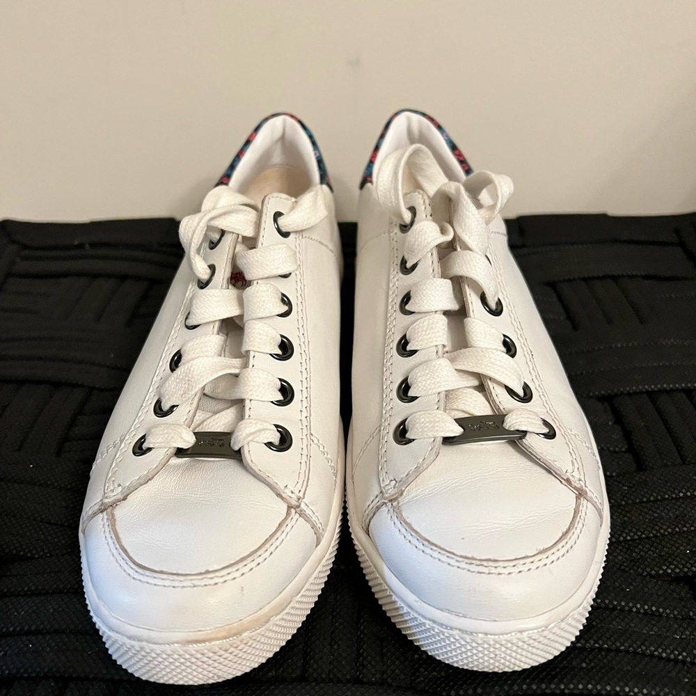 Coach leather sneakers